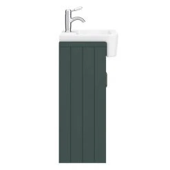 Chatsworth Traditional Green Semi-Recessed Vanity - 600mm Wide | Freestanding Bathroom Unit 8 Chatsworth Traditional Green Semi-Recessed Vanity - 600mm Wide | Freestanding Bathroom Unit -Vanity Units Shop C600SRGRN d3 460
