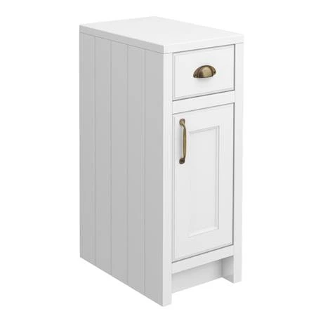 Chatsworth Traditional White 560mm Vanity Sink with 300mm Cupboard Unit - Stylish Bathroom Furniture Pack 3 Chatsworth Traditional White 560mm Vanity Sink with 300mm Cupboard Unit - Stylish Bathroom Furniture Pack - Image 3