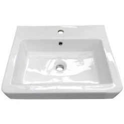 Chatsworth Traditional White 560mm Vanity Sink with 300mm Cupboard Unit - Stylish Bathroom Furniture Pack 9 Chatsworth Traditional White 560mm Vanity Sink with 300mm Cupboard Unit - Stylish Bathroom Furniture Pack -Vanity Units Shop C825WHT detail3 460