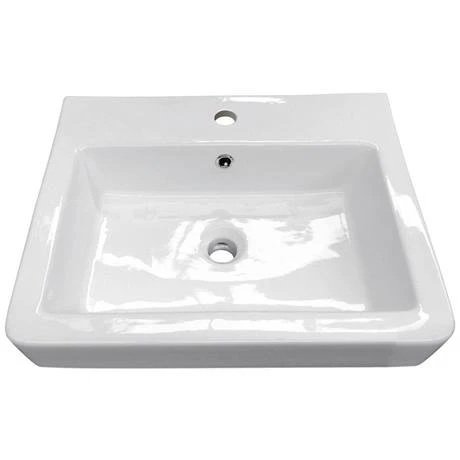 Chatsworth Traditional White 560mm Vanity Sink with 300mm Cupboard Unit - Stylish Bathroom Furniture Pack 4 Chatsworth Traditional White 560mm Vanity Sink with 300mm Cupboard Unit - Stylish Bathroom Furniture Pack - Image 4
