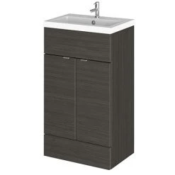 Hudson Reed Fusion Hacienda Black 505x360mm Freestanding Vanity Unit & Basin