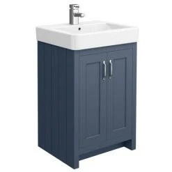 Chatsworth Traditional Blue Double Basin Vanity + Cupboard Combination Unit - Elegant Bathroom Furniture Pack 10 Chatsworth Traditional Blue Double Basin Vanity + Cupboard Combination Unit - Elegant Bathroom Furniture Pack -Vanity Units Shop CBLU142PK n d4 460