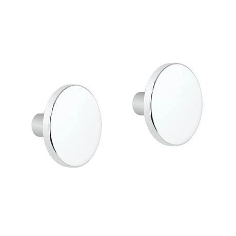 Crosswater Canvass White Gloss 600mm Double Drawer Unit with Carrara Marble Effect Worktop - Wall Hung Vanity Unit 2 Crosswater Canvass White Gloss 600mm Double Drawer Unit with Carrara Marble Effect Worktop - Wall Hung Vanity Unit - Image 2