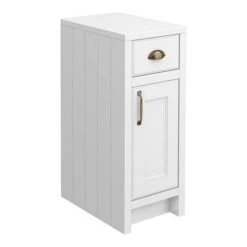 Chatsworth Traditional White Double Basin Vanity + Cupboard Combination Unit | Elegant Bathroom Furniture Pack -Vanity Units Shop CWHT142PK nw d5 460