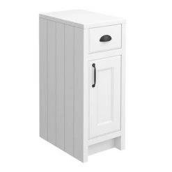 Chatsworth Traditional White Double Basin Vanity Unit with Matt Black Handles | Bathroom Furniture Pack 7 Chatsworth Traditional White Double Basin Vanity Unit with Matt Black Handles | Bathroom Furniture Pack -Vanity Units Shop CWHT142PKMB d3 460