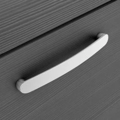 Brooklyn 1205mm Black Double Basin 4 Drawer Vanity Unit - Modern Bathroom Storage Solution 7 Brooklyn 1205mm Black Double Basin 4 Drawer Vanity Unit - Modern Bathroom Storage Solution -Vanity Units Shop DBFS12BLK4D nd2 460