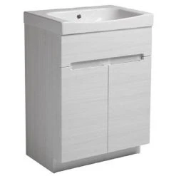 Roper Rhodes Diverge 600mm Freestanding Vanity Unit - Alpine Elm | Modern Bathroom Furniture