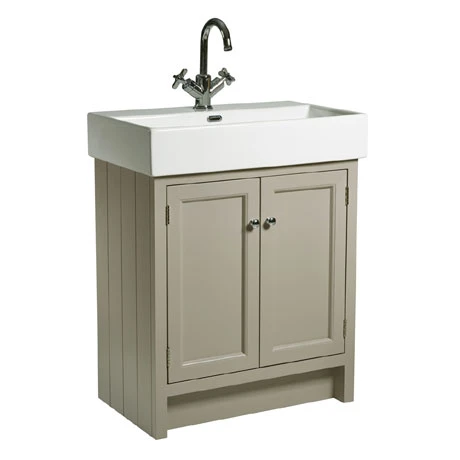 Roper Rhodes Hampton 700mm Freestanding Vanity Unit with Mocha Countertop & Basin 1 Roper Rhodes Hampton 700mm Freestanding Vanity Unit with Mocha Countertop & Basin