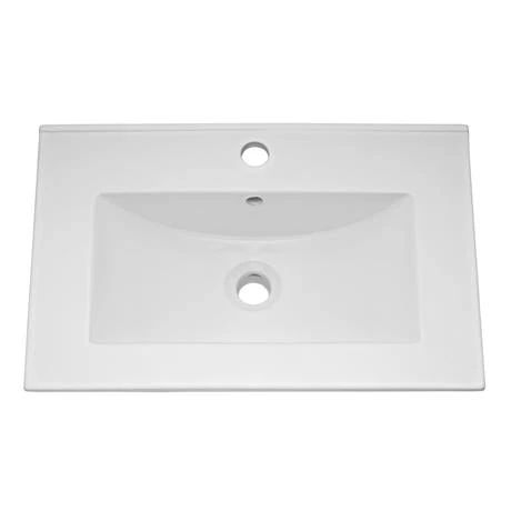 Toreno Light Grey 500mm Modern Freestanding Vanity Unit | Stylish Bathroom Storage 3 Toreno Light Grey 500mm Modern Freestanding Vanity Unit | Stylish Bathroom Storage - Image 3