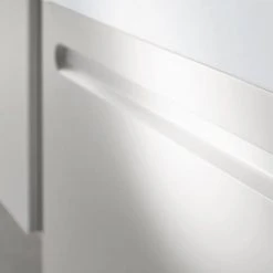 Duravit No.1 650mm White Matt Wall Hung Vanity Unit with 1-Drawer & Basin (Trap Cut-Out) -Vanity Units Shop N550WHI D2 460 6