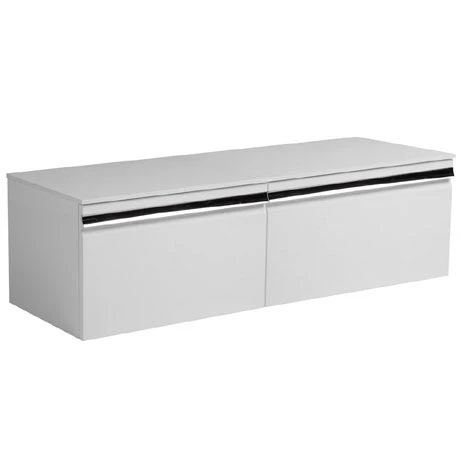 Roper Rhodes Pursuit 1200mm Gloss White Wall Hung Vanity Unit with Solid Worktop 7 Roper Rhodes Pursuit 1200mm Gloss White Wall Hung Vanity Unit with Solid Worktop -Vanity Units Shop PURS 1200 GW P