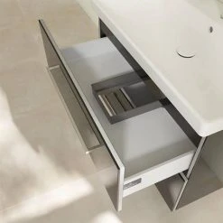 Villeroy & Boch Avento Crystal Black 800mm Wall Hung 2-Drawer Vanity Unit 11 Villeroy & Boch Avento Crystal Black 800mm Wall Hung 2-Drawer Vanity Unit -Vanity Units Shop SAVE05B301 D6 460