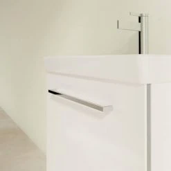 Villeroy & Boch Avento Wall Hung Vanity Unit 530mm - Crystal White | Modern Bathroom Design -Vanity Units Shop SAVE11B401 D4 460