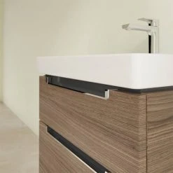 Villeroy & Boch Subway 2.0 Arizona Oak 600mm Wall Hung 2-Drawer Vanity Unit 7 Villeroy & Boch Subway 2.0 Arizona Oak 600mm Wall Hung 2-Drawer Vanity Unit -Vanity Units Shop SB2AO600 D2 460