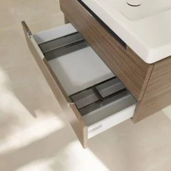 Villeroy & Boch Subway 2.0 Arizona Oak 800mm Wall Hung 2-Drawer Vanity Unit 9 Villeroy & Boch Subway 2.0 Arizona Oak 800mm Wall Hung 2-Drawer Vanity Unit -Vanity Units Shop SB2AO800 D4 460