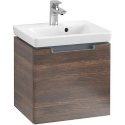 Villeroy & Boch Subway 2.0 Arizona Oak 450mm Wall Hung 1-Drawer Vanity Unit | Modern Bathroom Furniture