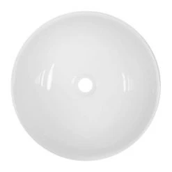 Trafalgar Grey Countertop Basin Unit with 2 Round Basins | 1240mm Freestanding Vanity Unit -Vanity Units Shop TRF12WTGRY BAS DETAIL2 460