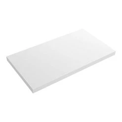 Venice Floating Basin Shelf (Gloss White - 800mm Wide) - Wall Hung Vanity Unit