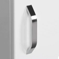 Valencia Perla Floor Standing Cloakroom Vanity - Gloss White, 450mm Wide | Freestanding Vanity Unit -Vanity Units Shop VPFSGW45 d3 460